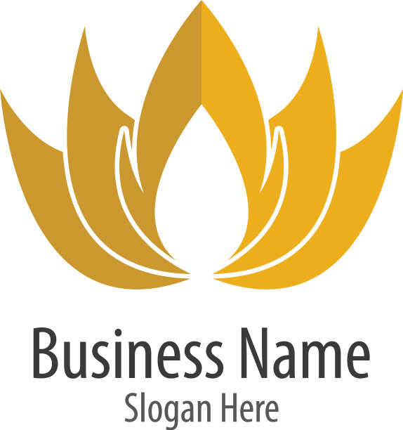 美丽花朵标志图片下载