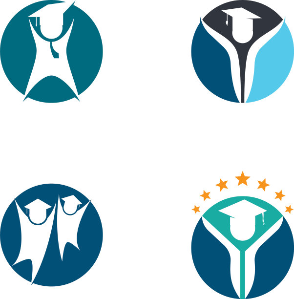 教育标志模板图标图片下载