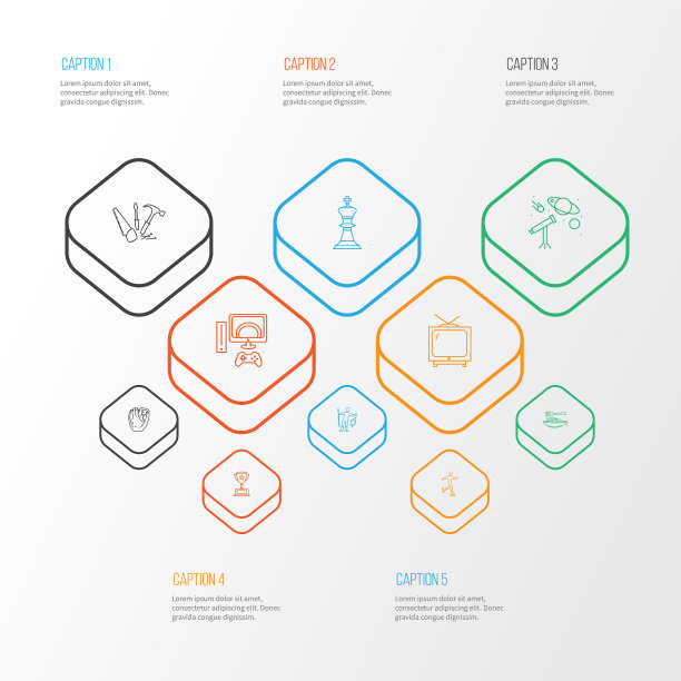 霍比肯斯线条风格集意大利面滑冰电视图片下载