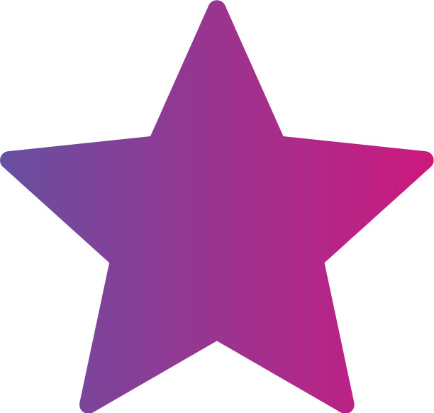 星形图标孤立在背景上图片下载