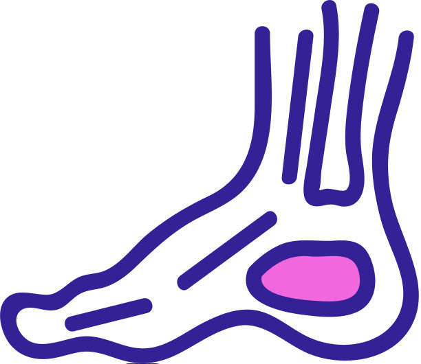 脚图标孤立轮廓符号图片下载