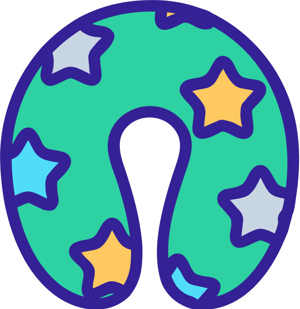 儿童打扮图标孤立轮廓图片下载