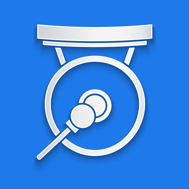 剪纸锣鼓乐器图片下载