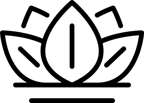 Spa草本叶子图标轮廓风格图片下载