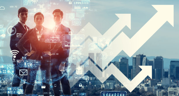 商业理念的成长。群商人。商业策略。图片下载