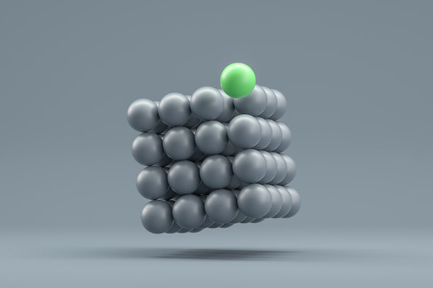 3D球块立方体形状图片下载