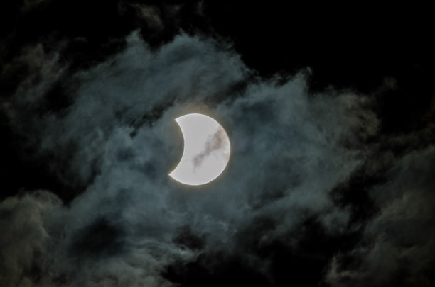 日偏食图片下载