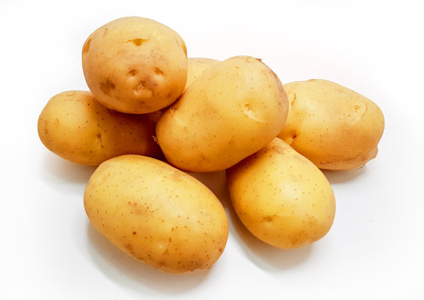 马铃薯马铃薯分离食品成分背景图片下载