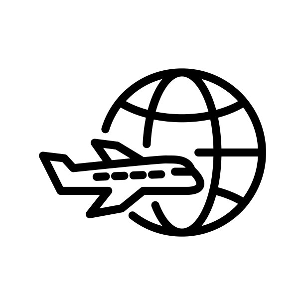 旅行飞机图标图片下载