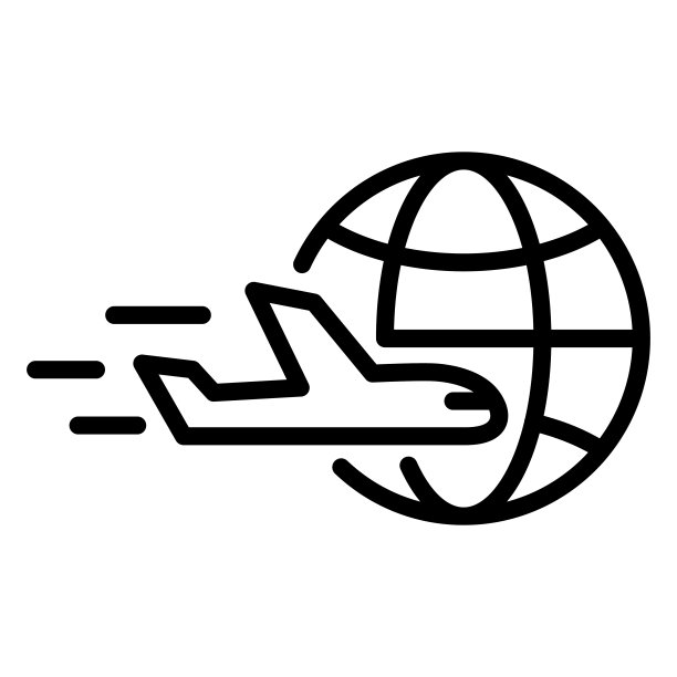 飞机旅行图标图片下载