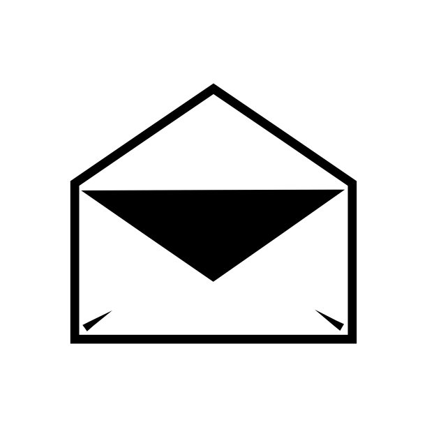 信封图标设计矢量模板素材图片