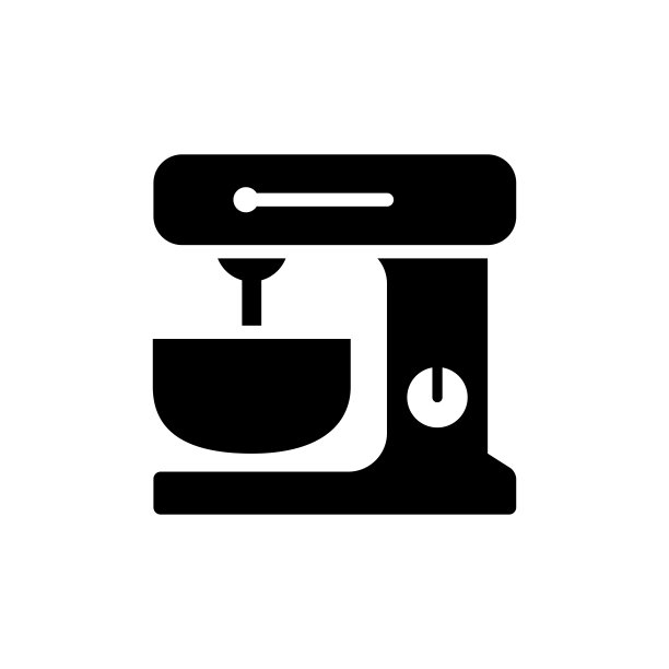电动搅拌机图标矢量模板图片下载