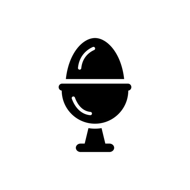 复活节蛋图标矢量模板图片下载