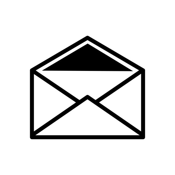 信封图标设计矢量模板图片下载