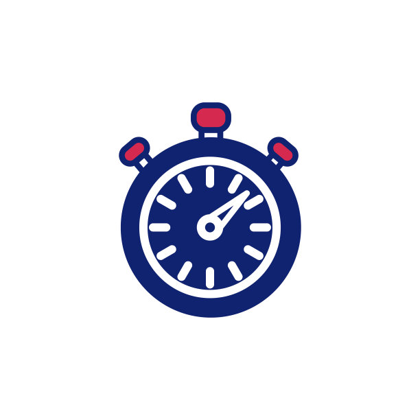 时间追踪扁平图标插画图片下载