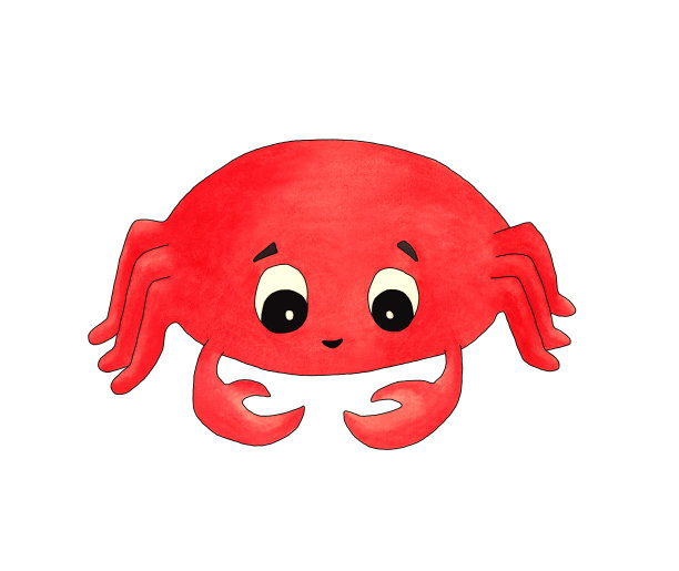 红蟹素材图片