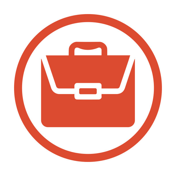 公文包，手提箱，商业组合，包图标设计图片下载