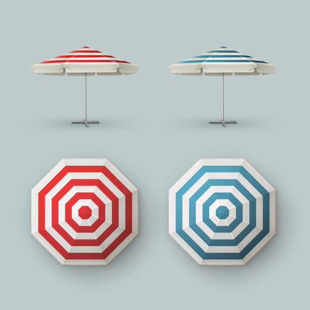 露台户外海滩餐厅伞套图片下载