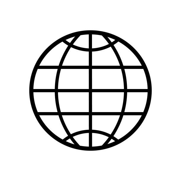 地球图标设计矢量模板图片下载