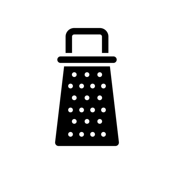 Grater图标设计矢量模板图片下载