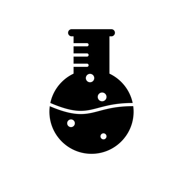 烧瓶图标设计矢量模板图片下载