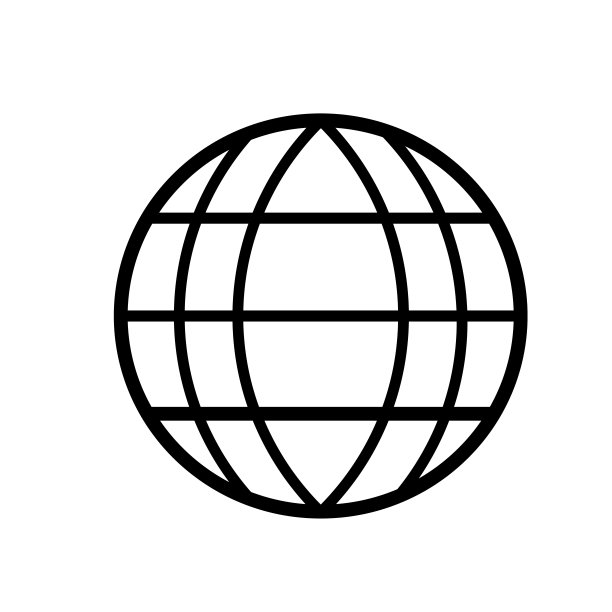地球图标设计矢量模板图片下载