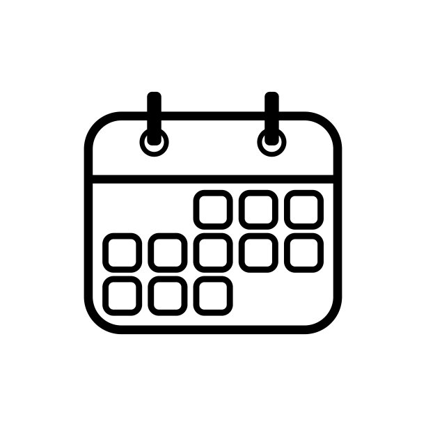 日历图标矢量设计模板图片下载