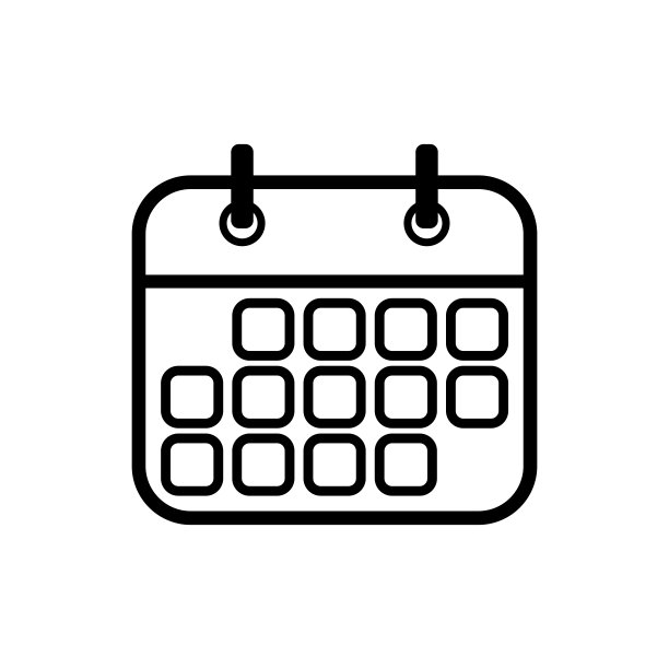 日历图标矢量设计模板图片下载