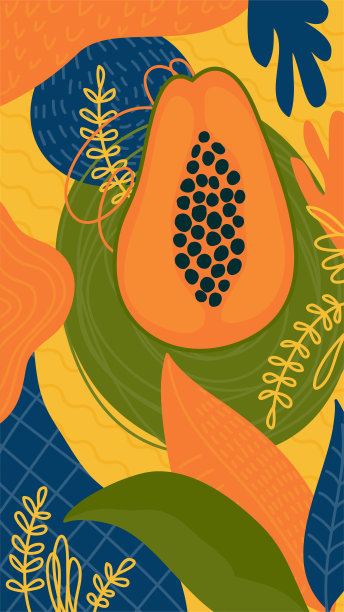 抽象工厂背景。手绘模板的生日卡，夏季聚会邀请，季节性销售，现代艺术画廊广告，t恤图片或袋印等。图片下载