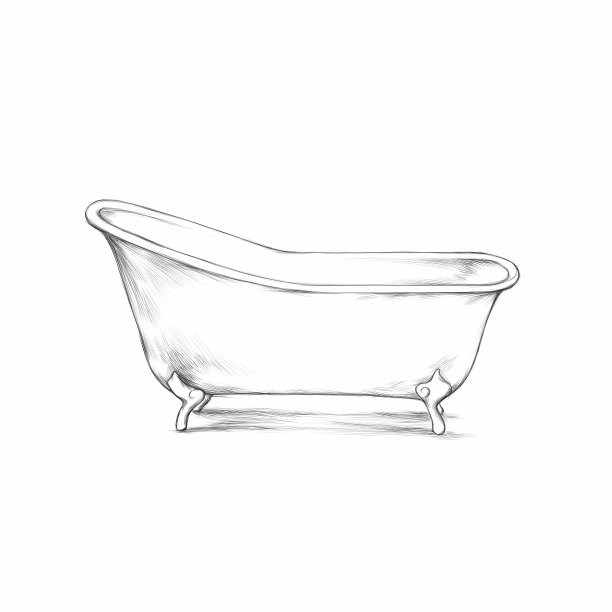 搪瓷浴缸图片下载