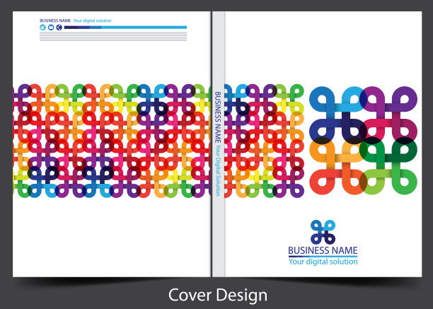 年报封面设计图片下载