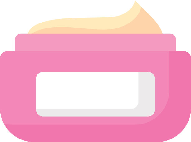 膏霜壶彩妆产品孤立图标图片下载