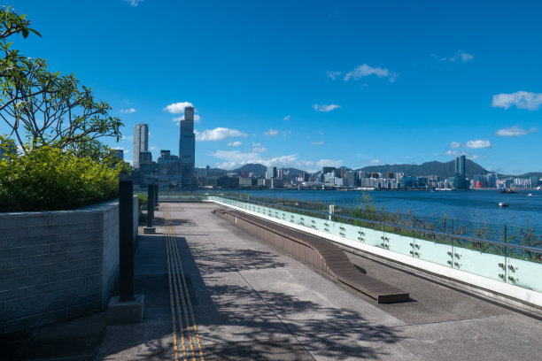 香港维多利亚港办公园区图片下载