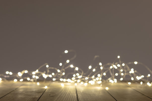 圣诞灯闪烁图片下载