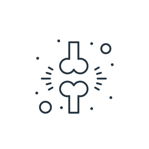 骨折矢量图标。骨折可编辑的中风。断裂线性符号用于web和移动应用程序，标志，印刷媒体。细线说明。矢量孤立轮廓绘制。图片下载