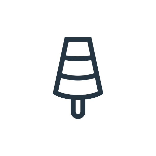 冰淇淋矢量图标。冰淇淋可编辑的笔触。冰淇淋线性符号，用于网页和移动应用程序，标志，印刷媒体。细线说明。矢量孤立轮廓绘制。图片下载