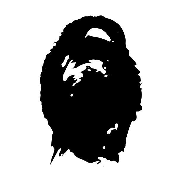 墨水、黑墨、墨渍、抽象污渍。孤立在白色背景上图片下载