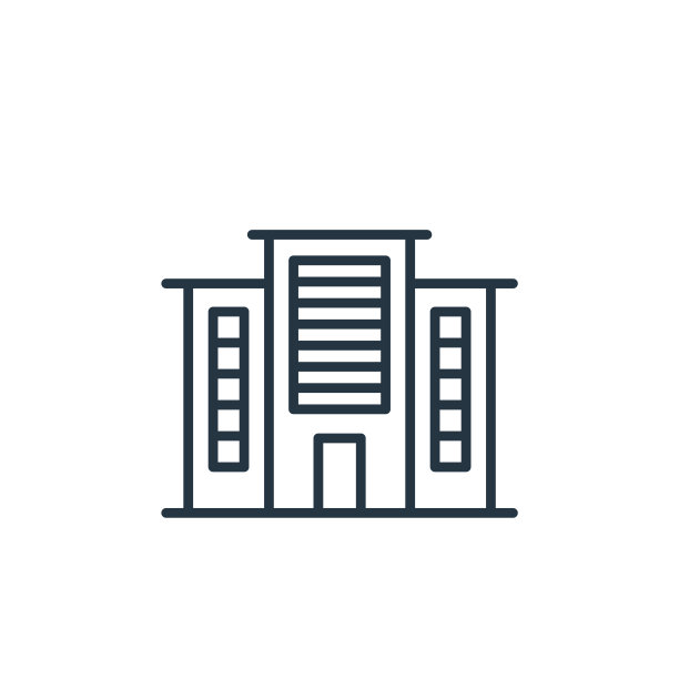 构建矢量图标。建筑可编辑的中风。构建线性符号，用于web和移动应用程序，标志，印刷媒体。细线说明。矢量孤立轮廓绘制。图片下载