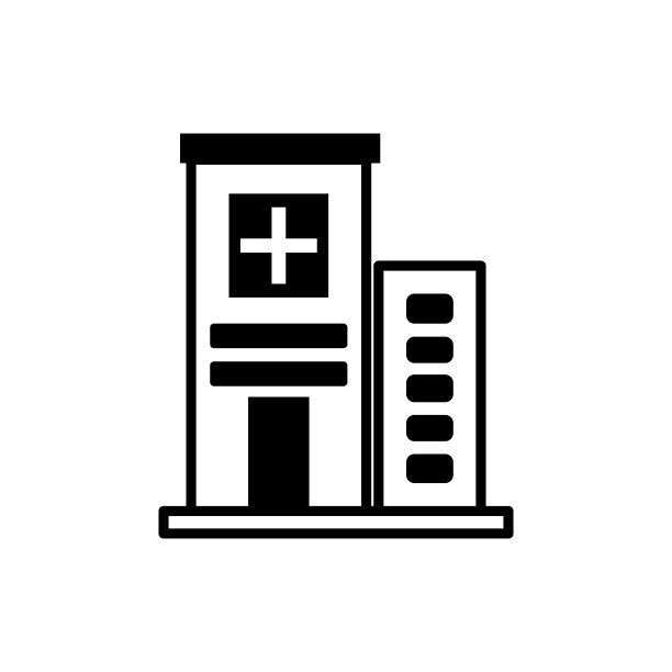 医院图标设计矢量模板图片下载