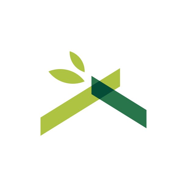 绿屋叶子屋顶矢量图标插图图片下载