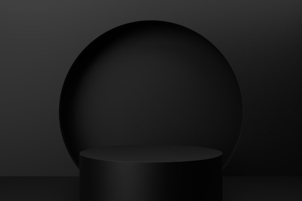 陈列架设计。3 d渲染。图片下载