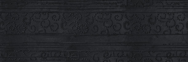 黑色金属无缝纹理与浮雕图案在grunge背景，长纹理，3d插图图片下载