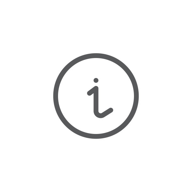 白色背景上的信息矢量图标符号图片下载