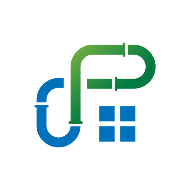 家居水管安装管道标志设计符号图片下载