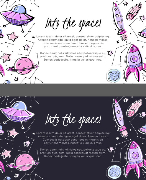 设置具有轮廓空间的水平子卡片图片下载