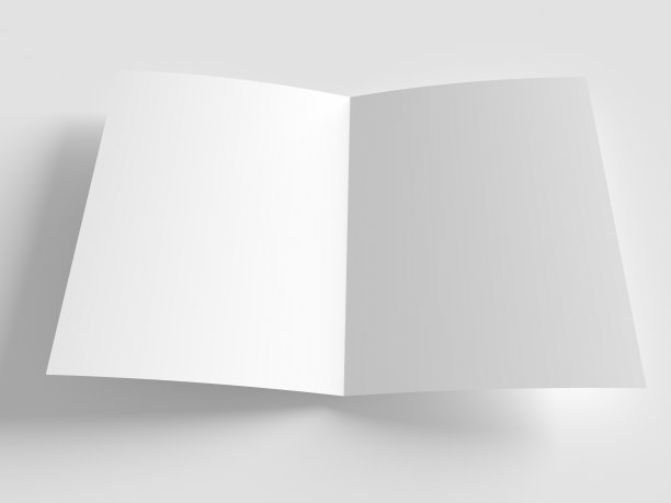 背景用半折空纸带阴影图片下载