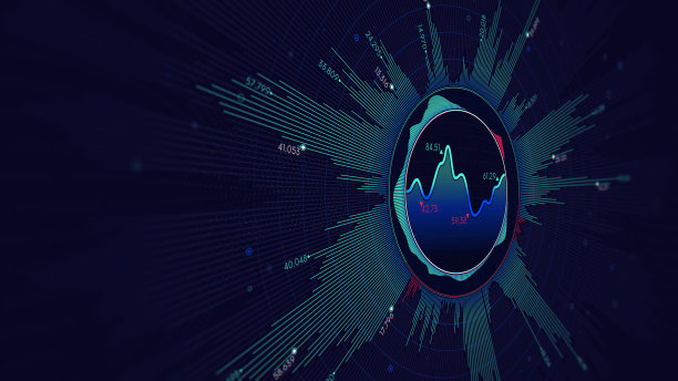 财务统计分析图表，可视信息背景，监控屏幕透视图片下载