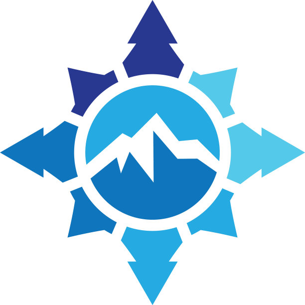 山脉logo模板图标图片下载