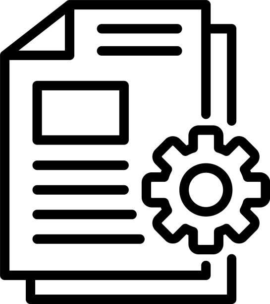 工作纸图标轮廓风格图片下载