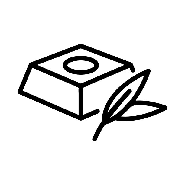 桉树巧克力图标矢量轮廓插图图片下载